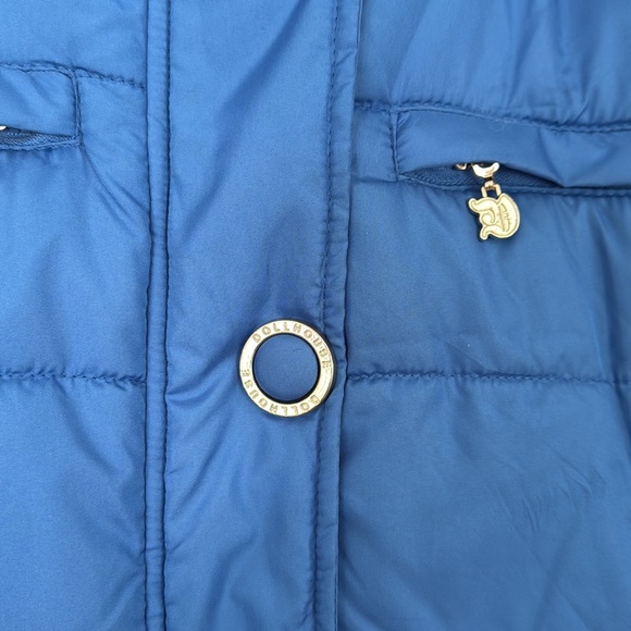 Dollhouse Blue Puffer Winter Jacket With Faux Fur Trim Hood - Picture 2 of 11